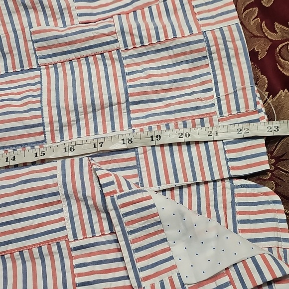 NWT Talbots Seersucker Red, White, Blue Blazer - Picture 8 of 9